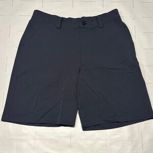 Under Armour Men's Black Flat Front Shorts